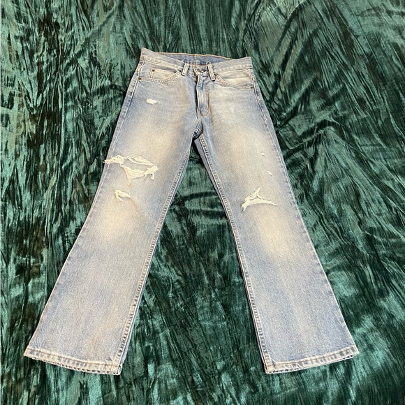Levi distressed ripped jeans W25 - Picture 2 of 7